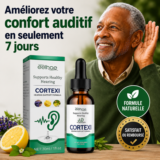 Cortexi — Gouttes de Soutien Auditif Naturelles 30ml