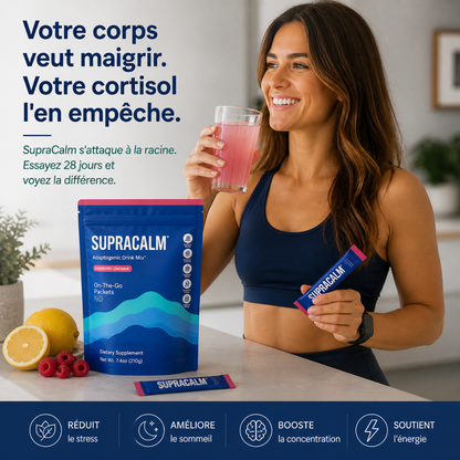 🔥 SUPRACALM – Réduit le cortisol, brûle les graisses et favorise une perte de poids naturelle
